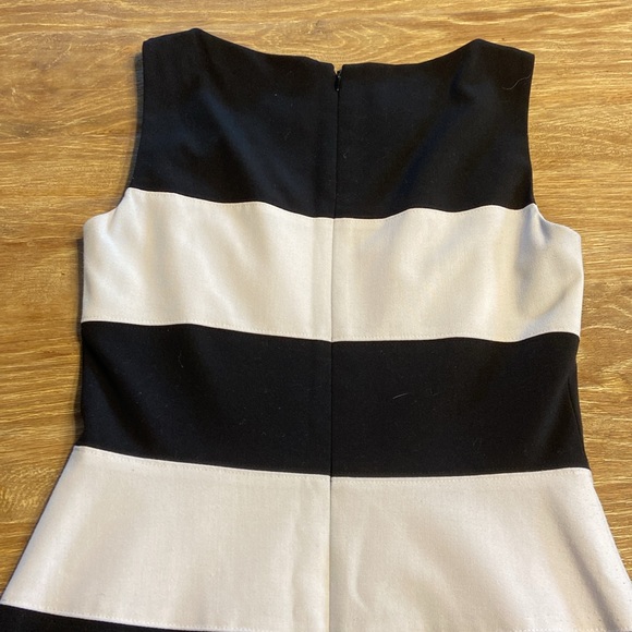 Ralph Lauren LAUREN dress black and white size 0 (fits like a 2 or 4 ) .Lining - Picture 6 of 7